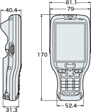 BT-W150　外形寸法